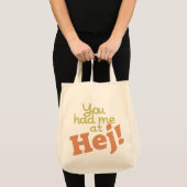 Tote Bag Vous m'aviez à Hej ! (Devant (produit))