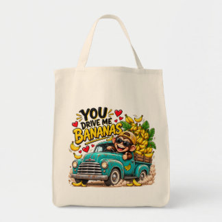 TOTE BAG VOUS ME RENDENT BANANES SINGE DRÔLE MIGNON