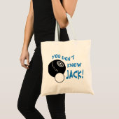 Tote Bag Vous ne connaissez pas Jack (Devant (produit))