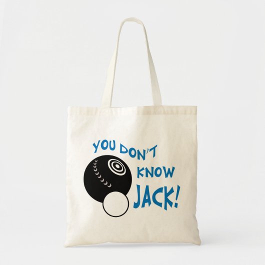 Tote Bag Vous ne connaissez pas Jack (Devant)