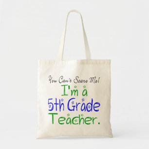 Tote Bag Vous ne pouvez pas me faire peur Je suis un enseig