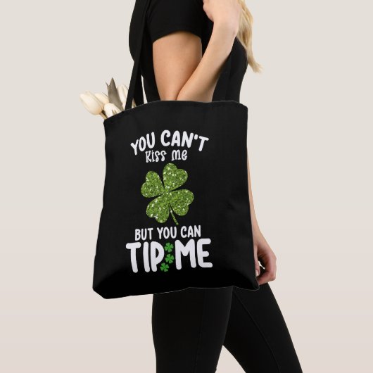 Tote Bag Vous ne pouvez pas m'embrasser mais vous pouvez me (De près)