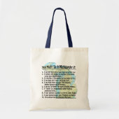 Tote Bag Vous pourriez être un Michigander si : (Devant)