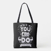 Tote Bag Vous pouvez faire tout (Dos)