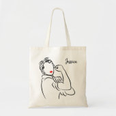 Tote Bag Vous pouvez le faire élégant et moderne Rosie Le R (Devant)