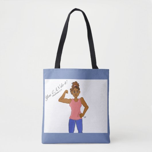 Tote Bag Vous pouvez le faire Fourre-tout (Devant)