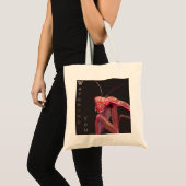 Tote Bag Vous regarder - Version rose (Devant (produit))