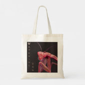 Tote Bag Vous regarder - Version rose (Dos)