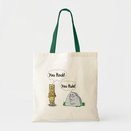 Tote Bag Vous, Rocher, Vous Réglez (Devant)