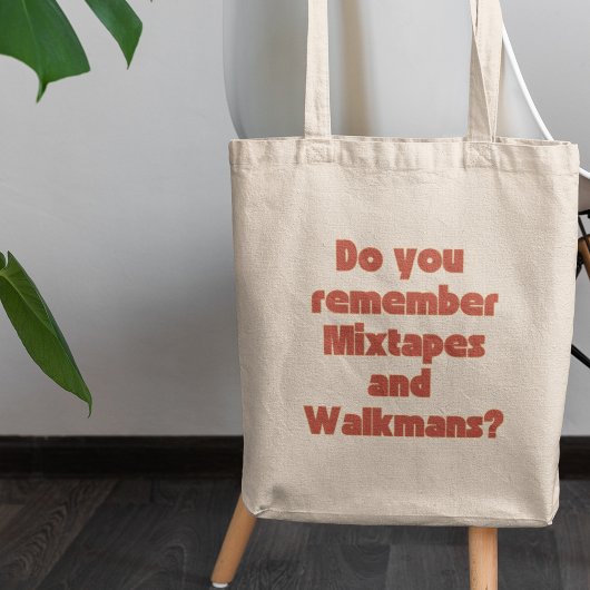 Tote Bag Vous souvenez-vous du cadeau Cool de la nostalgie 