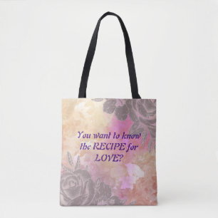 Tote Bag Vous voulez connaître la recette de LOVE Fourre-t