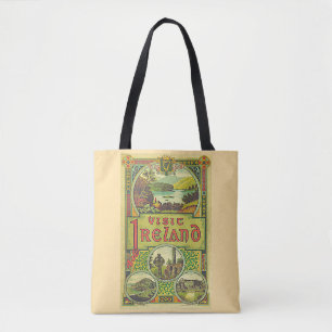 Tote Bag Voyage Antique Irlande Tourisme