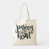 Tote Bag Voyage avec coeur (Dos)