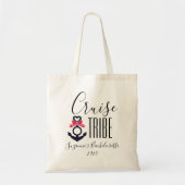 Tote Bag Voyage de Bachelorette de la Tribe de Croisière (Devant)