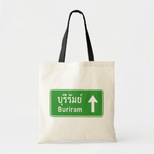 Tote Bag Voyage de Buriram ⚠ Thaïlande ⚠