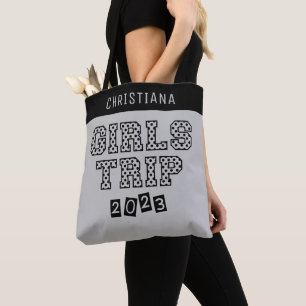 Tote Bag Voyage de filles 2023 Voyage de fin de semaine des