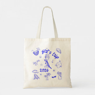 Tote Bag Voyage de filles 2026 Croisière de vacances sur la