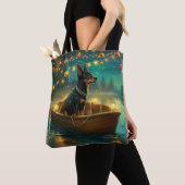 Tote Bag Voyage de Noël australien Kelpie (De près)