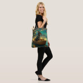 Tote Bag Voyage de Noël australien Kelpie (Sur le modèle)