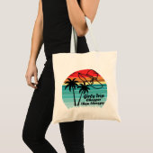 Tote Bag Voyage des filles moins cher que la thérapie 2021, (Devant (produit))