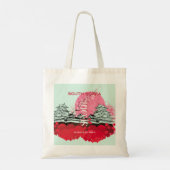 Tote Bag Voyage en Corée du Sud Art (Dos)