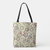 Tote Bag Voyage en vélo (Dos)
