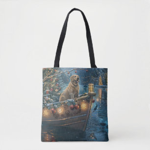 Tote Bag Voyage festif de Noël au Labrador