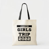 Tote Bag Voyage Filles 2022 Filles Week-end Getaway vacance (Devant)