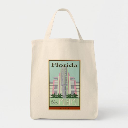 Tote Bag Voyage la Floride (Devant)