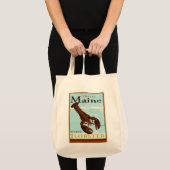 Tote Bag Voyage Maine (Devant (produit))