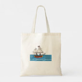 Tote Bag Voyage océanique (Dos)