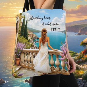 Tote Bag Voyage Rêve Italien