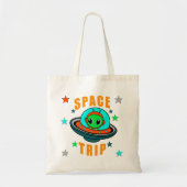 Tote Bag Voyage spatial (Devant)