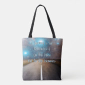 Tote Bag Voyager Aventure Voyage Devis Route Voyage Autorou (Dos)