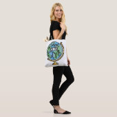 Tote Bag Voyager c'est vivre (réversible) (Sur le modèle)