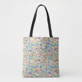 Tote Bag Voyager dans le monde (Devant)