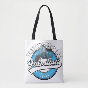 Tote Bag Voyager Explorez Fabulous Italie