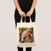Tote Bag Voyageur de l'espace (Devant (produit))