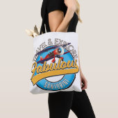 Tote Bag Voyagez et explorez la fabuleuse Santorin (De près)