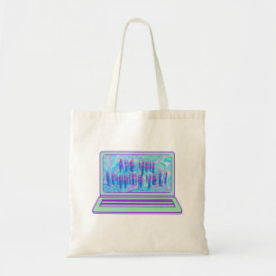 Tote Bag Voyagez-vous encore holographique