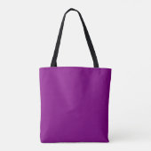 Tote Bag Vrai pourpre (Dos)