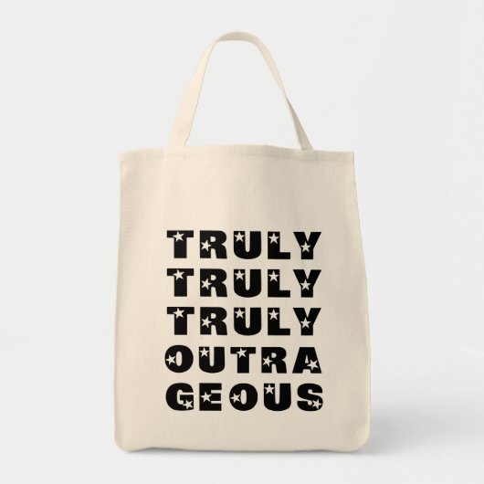 Tote Bag Vraiment indigne (Devant)