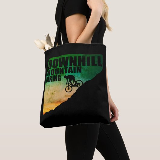 Tote Bag VTT Downhill (De près)