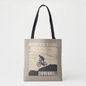 Tote Bag VTT Downhill (Devant)