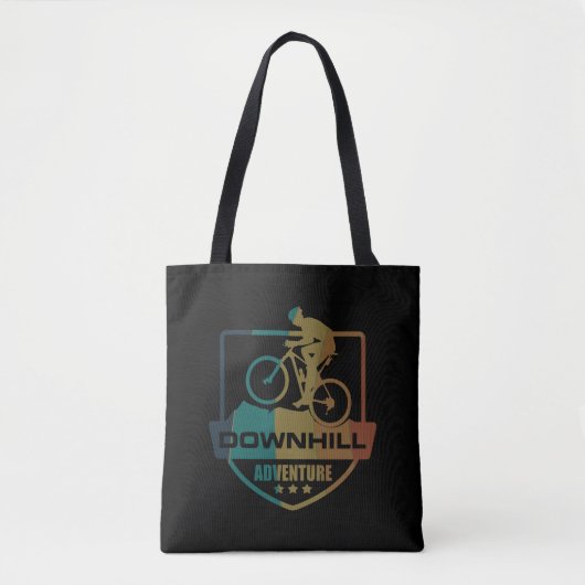 Tote Bag VTT Downhill (Devant)