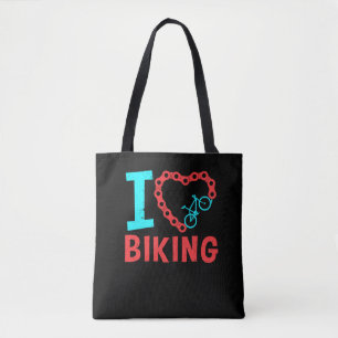 Tote Bag VTT Vélo Vélo I Love Vélo