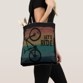 Tote Bag VTT vintage (De près)
