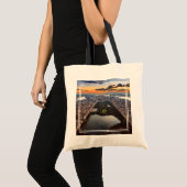 Tote Bag Vue aérienne de Central Park au coucher du soleil (Devant (produit))