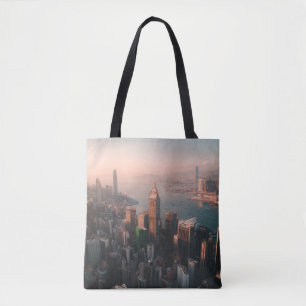 TOTE BAG VUE AÉRIENNE DE LA VILLE