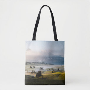 TOTE BAG VUE AÉRIENNE DES TERRES